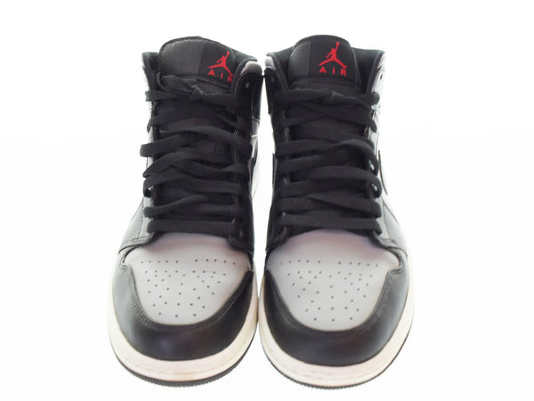 ナイキ NIKE AIR JORDAN 1 MIDエア ジョーダン 1 ミッド 554724-096  メンズ靴 スニーカー ブラック 27cm 103S-1235