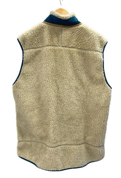 パタゴニア PATAGONIA Classic RetroX VEST クラシックレトロXベスト ボアベスト フリースベスト XL ベスト ベージュ LLサイズ 101MT-2717