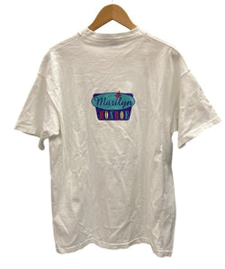 ヴィンテージ vintage 90s マリリンモンロー Marilyn Monroe ©1995 袖シングル US古着 袖シングル 白 XL Tシャツ ホワイト LLサイズ 101MT-2968