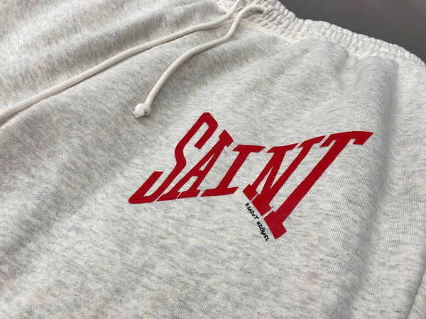 セントマイケル SAINT MICHAEL 21AW SWT PANTS LOGO スウェット パンツ ロゴ プリント 白 ロゴ SM-A21-0000-038 ボトムスその他 ホワイト Lサイズ 104MB-373