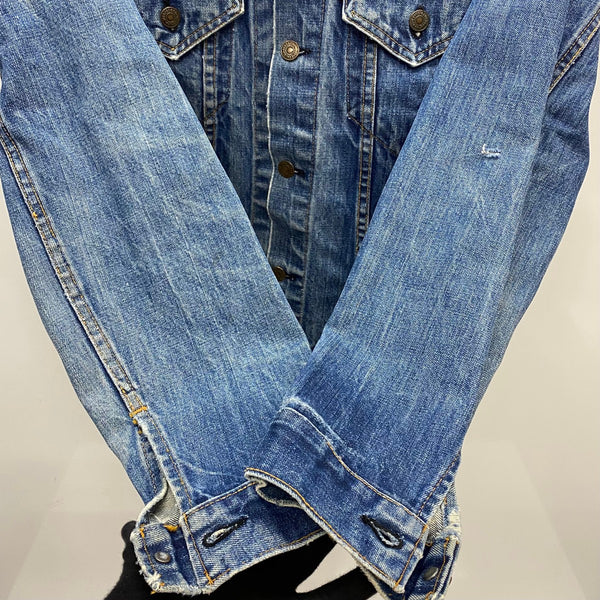 【曜日割引対象外】 リーバイス Levi's 60's 70's 70505 BIG E 524刻印 デニム ジャケット ブルー 201MT-4717 VB