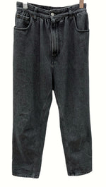エムエムシックス MM6 メゾンマルジェラ Maison Margiela テーパード デニム パンツ TAPERED DENIM PANTS BLACK 黒 GRAY S32LA0209 S30652 デニム 無地 グレー 104LB-11