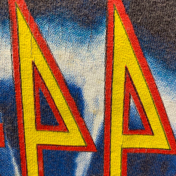 【曜日割引対象外】 バンド band 90’s 90s 90年代 1993s DEF LEPPARD ADRENALIZE T-shirt Tシャツ ブラック Lサイズ 201MT-3614 VB