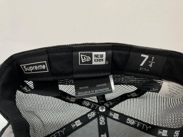 シュプリーム SUPREME 22SS BOX LOGO MESH BACK ボックスロゴ メッシュ バック ベースボール 帽子 黒 帽子 メンズ帽子 キャップ ロゴ ブラック 104H-65