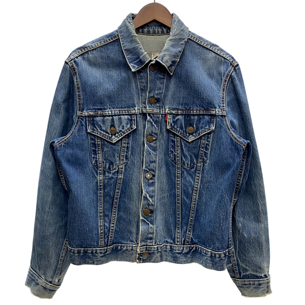 【曜日割引対象外】 リーバイス Levi's 60's 70's 70505 BIG E ケアタグ付き ボタン裏522 ジャケット ブルー 201MT-4549 VB