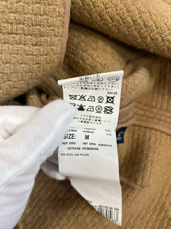 ラルディーニ LARDINI ロコート ダブルチェスターコート IA45042 ジャケット ベージュ Mサイズ 101MT-5102