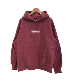 シュプリーム SUPREME 21AW Box Logo Hooded Sweatshirt ボックスロゴ フーデッド スウェットシャツ パーカー パーカ ワインレッド Lサイズ 101MT-5049