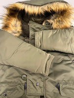 ギャングスタービル GANGSTERVILLE THUG - N3B JACKET フライトジャケット ミリタリー 緑 GSV-19-AW-03 ジャケット カーキ Sサイズ 101MT-5435