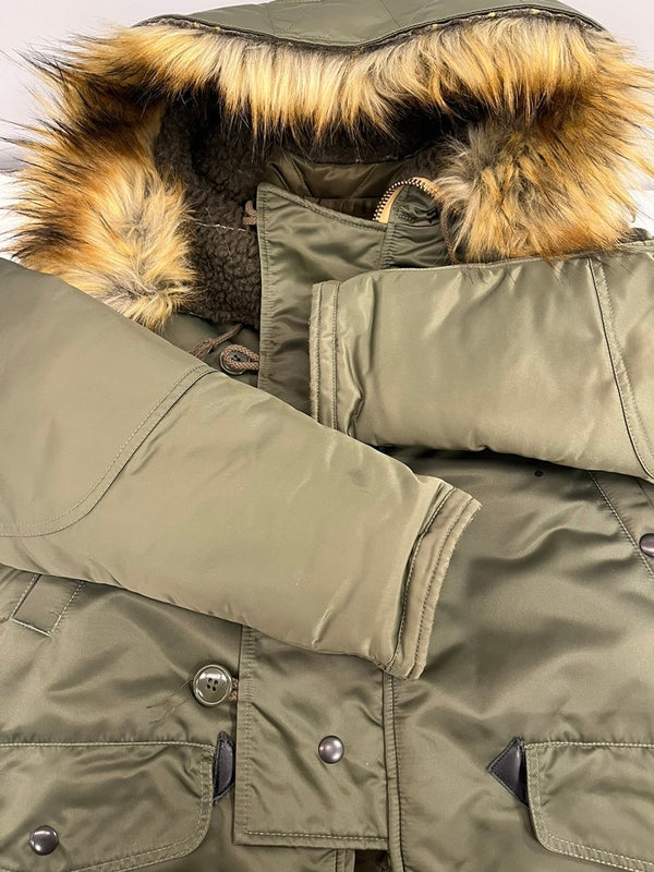 ギャングスタービル GANGSTERVILLE THUG - N3B JACKET フライトジャケット ミリタリー 緑 GSV-19-AW-03 ジャケット カーキ Sサイズ 101MT-5435