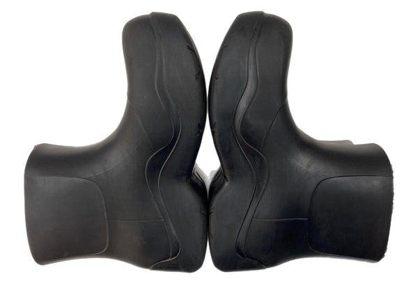 ボッテガヴェネタ BOTTEGA VENETA PUDDLE BOOT パドル ブーツ レイン ショート シューズ 内側ボア 長靴 黒 676889 V1BM0 1000 メンズ靴 レインシューズ・長靴 ブラック サイズ 42 104S-978