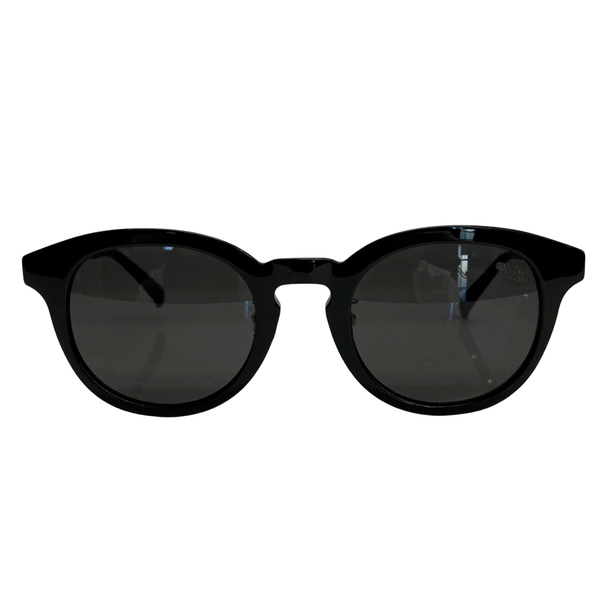 【中古】チャレンジャー CHALLENGER LYZE SUNGLASSES ケース付き 眼鏡・サングラス サングラス ブラック フリーサイズ 201goods-824