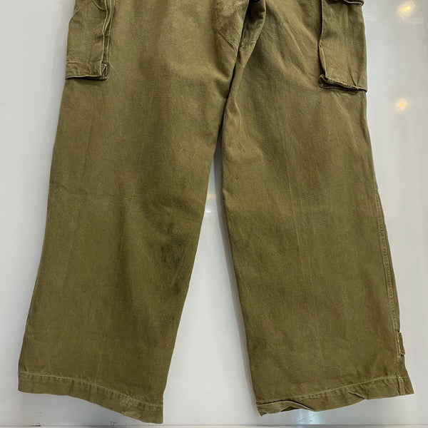 【曜日割引対象外】 ヴィンテージ vintage 50's フランス軍 FRENCH ARMY M-47 カーゴパンツ カーキ W35サイズ 201MB-1153 VB