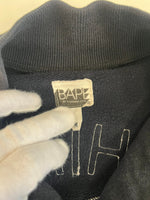 ア ベイシング エイプ A BATHING APE 00s 初期 SWEAT VARSITY JACKET GENERAL MADE ジェネラル スタジャン スウェット 裏原 ヴィンテージ BAPE ジャケット ブラック Mサイズ 101MT-5137