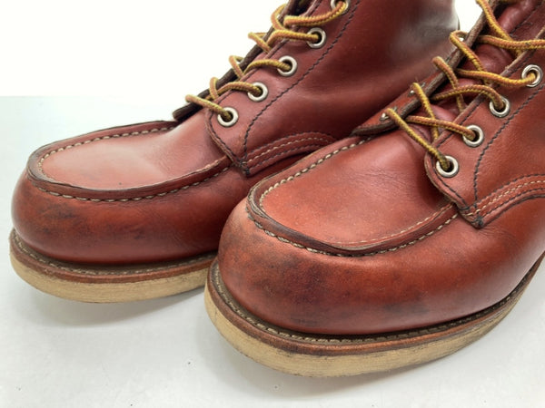 レッドウィング RED WING 6-INCH CLASSIC MOC 6インチ クラシック モック USA製 赤茶 8875 メンズ靴 ブーツ ワーク ブラウン 9E 104-shoes387