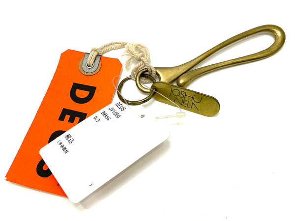ジョシュベラ JOSHU + VELA keyhook in Brass JV1050 キーホルダー ゴールド 601goods-25