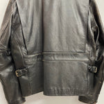 【曜日割引対象外】 ハーレーダビッドソン HARLEY-DAVIDSON USA製 SCREAMIN EAGLE レザージャケット シングルライダースジャケット インナー付き ジャケット ブラック 38サイズ 201MT-4532 VB