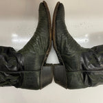 【曜日割引対象外】 ジャスティン JUSTIN ウェスタンブーツ 4709 メンズ靴 ブーツ ウエスタン ブラック 9Bサイズ 201-shoes1504 VB