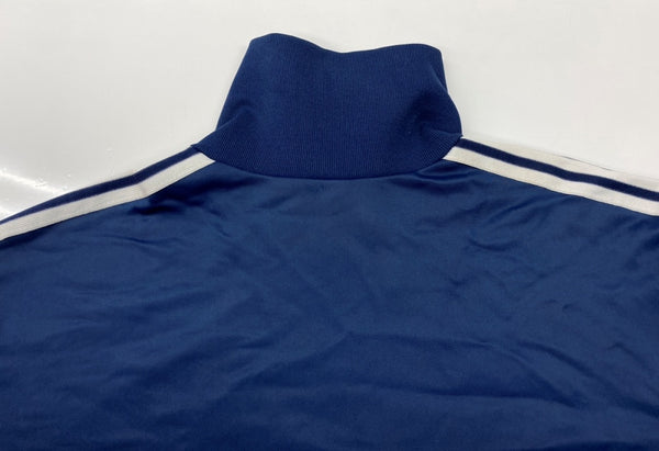 アディダス adidas 70’s VINTAGE フランス製 VENTEX Track Jacket トラック ジャケット 紺 ジャージ ロゴ ネイビー Mサイズ 104MT-2045