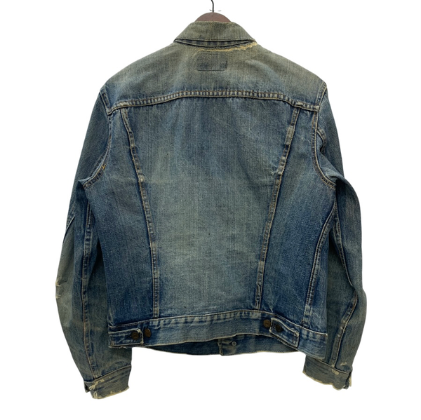 【曜日割引対象外】 リーバイス Levi's 70's 70505 4th USA製 ボタン裏524 デニム ジャケット ブルー 201MT-3171 VB