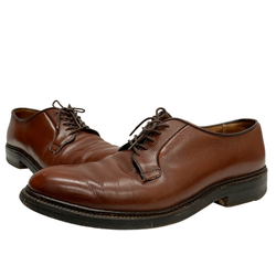 【曜日割引対象外】 オールデン Alden プレーントゥシューズ 930 メンズ靴 ビジネスシューズ ブラウン 26.5cmサイズ 201-shoes1522 VB