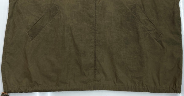 ポリプロイド POLYPLOID PONCHO ポンチョ アノラック アウトドア ハーフジップ アウター 緑 19SS-06-B サイズ 3 ジャケット 無地 カーキ 104MT-1629