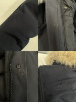 カナダグース CANADA GOOSE CHILLIWACK BOMBER Fusion Fit Heritage チリワックボンバー ダウンジャケット アウター ネイビー系 紺  7999MA ジャケット ブラック Sサイズ 101MT-4558