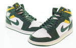 ナイキ NIKE AIR JORDAN 1 MIDエアジョーダン 1 ミッド 554724-371 メンズ靴 スニーカー グリーン 27cm 103S-1234