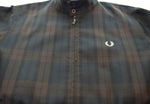 フレッドペリー FRED PERRY ＳＨＩＰＳ別注 シップス ＴＷ　ハリントンジャケット チェック FZ2613　 ジャケット ブラウン Lサイズ 103MT-1259