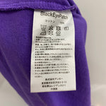 ブラックアイパッチ BlackEyePatch センターロゴ Tシャツ パープル Mサイズ 201MT-4509