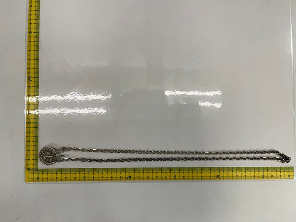 アリゾナフリーダム ARIZONA FREEDOM 唐草 フック 太陽神 ホイール チェーン シルバー✕ゴールド シルバーアクセサリー メンズジュエリー・アクセサリー ネックレスチェーン シルバー 101G-214