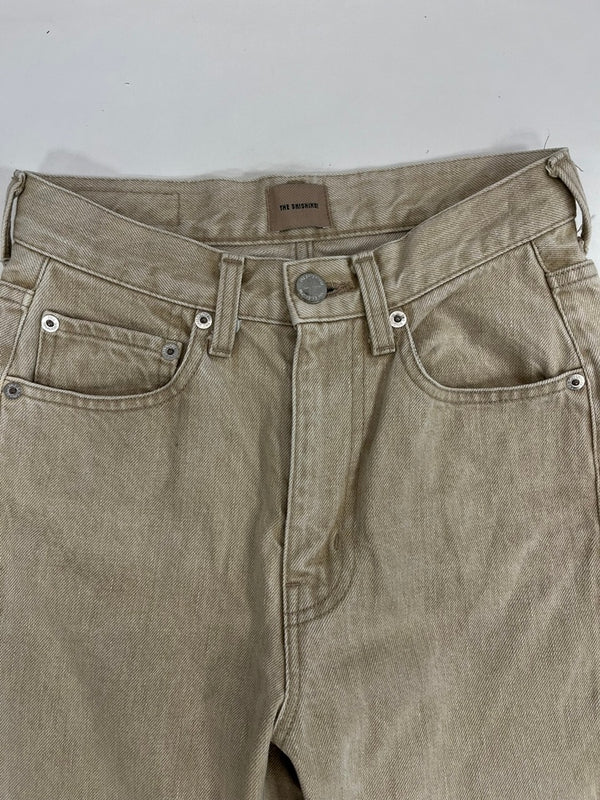 シシクイ THE SHISHIKUI straight denim pants ストレートデニムパンツ  SH-001D デニム ベージュ 101LB-16