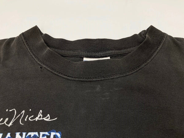 ヴィンテージ VINTAGE  ITEM 90s 90's ENCHANTED Stevie Nicks Enchanted T Shirt スティーヴィー ニックス 黒 半袖 Tシャツ プリント ブラック Lサイズ 101MT-2365