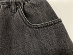 エムエムシックス MM6 メゾンマルジェラ Maison Margiela テーパード デニム パンツ TAPERED DENIM PANTS BLACK 黒 GRAY S32LA0209 S30652 デニム 無地 グレー 104LB-11