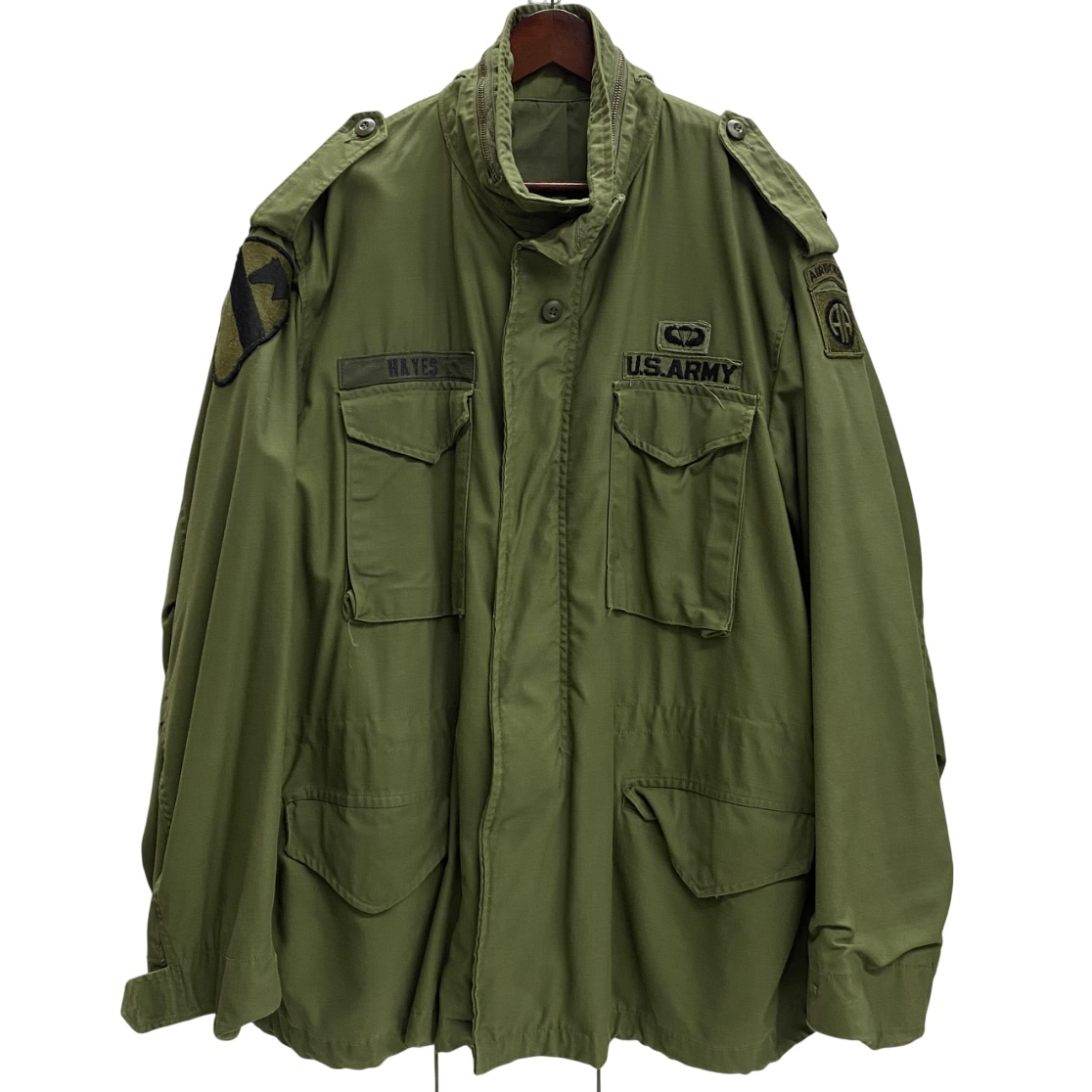 曜日割引対象外】 ミリタリー MILITARY 70's US.ARMY M-65 3rd