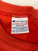 チャンピオン Champion 90's 90年代 ヴィンテージ vintage 刺繍タグ リバースウィーブ REVERSE WEAVE 目有り アメリカ製 MADE IN USA スウェット レッド Mサイズ 101MT-5027