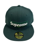 シュプリーム SUPREME Sharpie Box Logo New Era Dark Green  シャーピー ボックスロゴ ニューエラ サイズ 71/2 59.6cm 帽子 メンズ帽子 キャップ グリーン 101hat-162