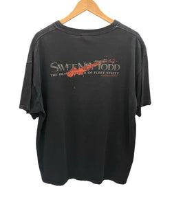 ヴィンテージ Vintage 00s 00's anvil sweeney todd スウィーニートッド　Movie ホラー映画 ムービーT XL Tシャツ プリント ブラック LLサイズ 101MT-2482