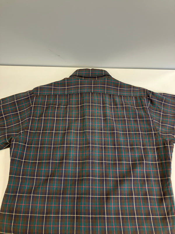 ペンドルトン PENDLETON 70's 70s 70年代 ボードシャツ ウールシャツ WOOL チェック  MADE IN USA アメリカ製 ヴィンテージ vintage 長袖シャツ グリーン Mサイズ 101MT-3644