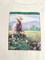 パタゴニア PATAGONIA 90s Vintage USA製 ヴィンテージ FARMER Tee プリントTシャツ 生成り ナチュラル XL Tシャツ ホワイト LLサイズ 101MT-4707