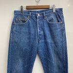【曜日割引対象外】 リーバイス Levi's 80's 501-0118 ストライプ デニムパンツ デニム ブルー W32 L34サイズ 201MB-1062 VB