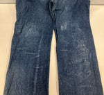 リーバイス Levi's 80's 80年代 赤文字505 ナイロンフットボタン ボタン裏585刻印 MADE IN USA アメリカ製 VINTAGE ヴィンテージ 505-0217 デニム ブルー W33L36 101MB-755