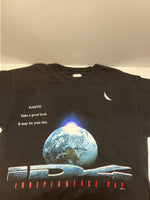 ヴィンテージ vintage 90s 90's Murina idx Independence Day インデペンデンスデイ ©1996 MOVIE TEE ムービー 映画 Tシャツ ブラック Lサイズ 101MT-3087