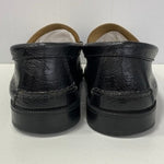 ケンフォードファインシューズ KENFORD MENS EMBOSSED LOAFERS BLACK WHITE PAISLEY メンズ靴 ローファー ブラック 27cmサイズ 201-shoes1279