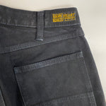 【曜日割引対象外】 アイアンハート IRON HEART ダブルニー ワークパンツ カーゴパンツ ブラック W29サイズ 201MB-1122 VB