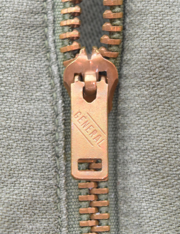 ミリタリー Military 70s USARMY ベイカーパンツ 70's アメリカ軍 GENERALジッパー 8405-082-6611 カーゴパンツ カーキ 32✕31 103MB-543