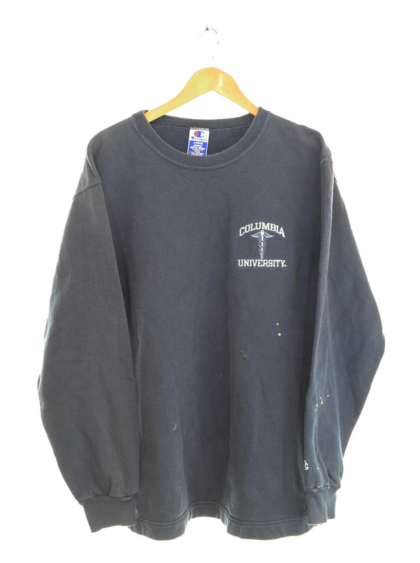 チャンピオン Champion 90s Columbia University Made in MEXICO 90's 青タグ コロンビア大学 メキシコ製 101241012020 スウェット ネイビー Lサイズ 103MT-3418