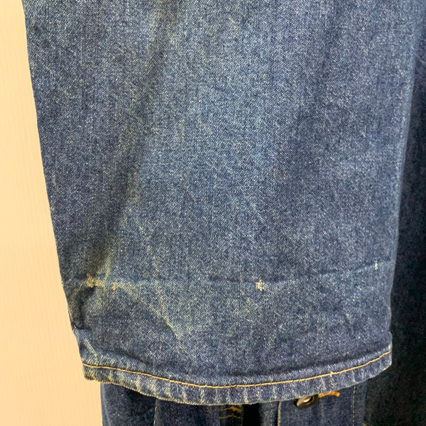 【曜日割引対象外】 ヴィンテージ vintage ~70's エンジニアジャケット ドーナツボタン ジャケット ブルー 201MT-3514 VB