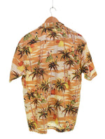 ステューシー STUSSY 80s 90s 紺タグ アロハシャツ Made in USA 80's 90's 開襟シャツ USA製 半袖シャツ マルチカラー Mサイズ 103MT-3250