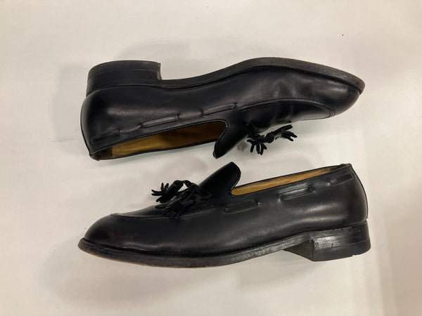 フローシャイム FLORSHEIM 80's 80年代 タッセルローファー レザー VINTAGE ヴィンテージ メンズ靴 ローファー ブラック 101sh-2364