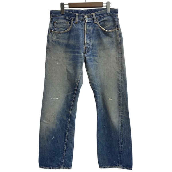 【曜日割引対象外】 リーバイス Levi's 60's 501 BIG E 初期 ズレカン 足長R デニム ブルー W32サイズ 201MB-1148 VB